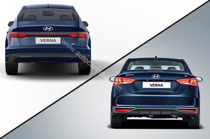 Hyundai Verna: new vs old